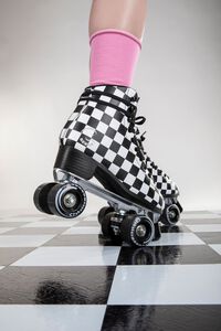 BLACK/WHITE Duchess Quad Roller Skates, image 4