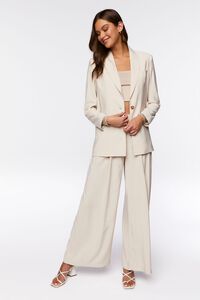 ASH BROWN High-Rise Wide-Leg Trousers, image 1