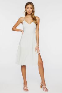 MINT Linen-Blend Cami Midi Dress, image 1