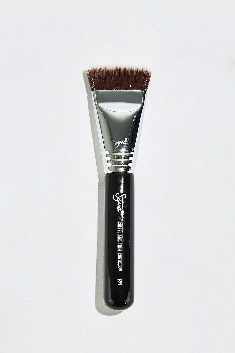 BROWN/MULTI Sigma Beauty F77 Chisel and Trim Contour™ Brush, image 1