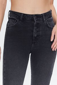BLACK High-Rise Flare Jeans, image 6