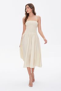 Smocked A-Line Cami Dress, image 4