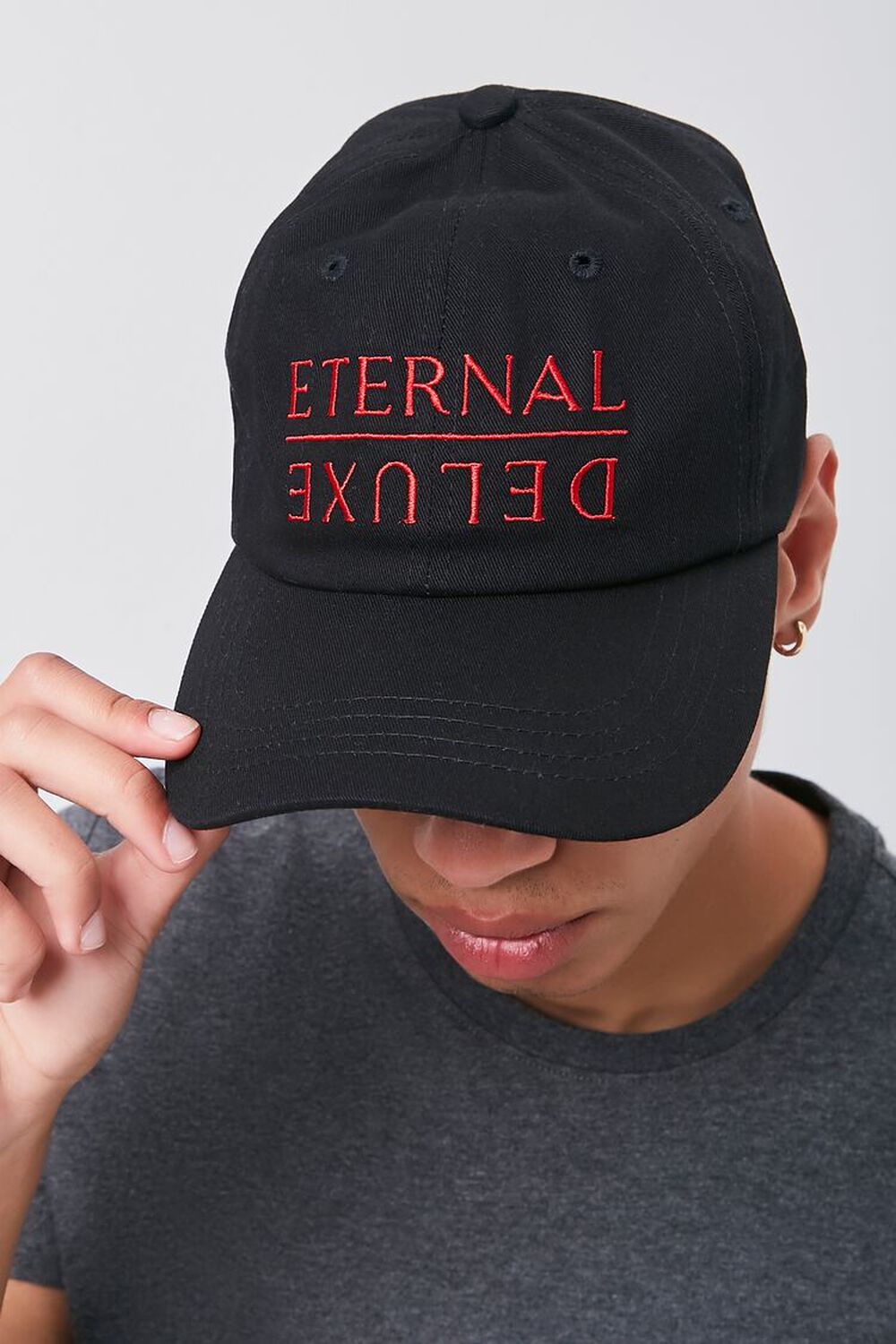 Embroidered Eternal Graphic Cap, image 2