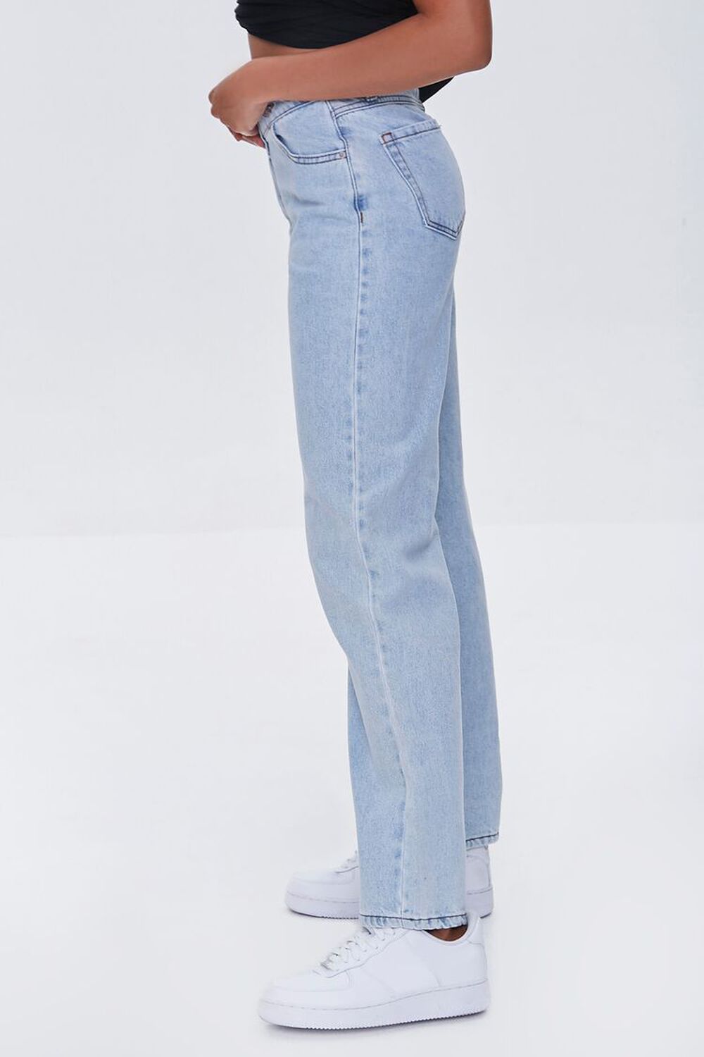 Premium Crisscross 90s-Fit Jeans, image 3