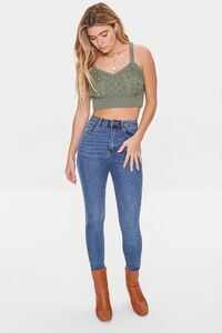 SAGE Ball Sweater-Knit Cropped Cami, image 4