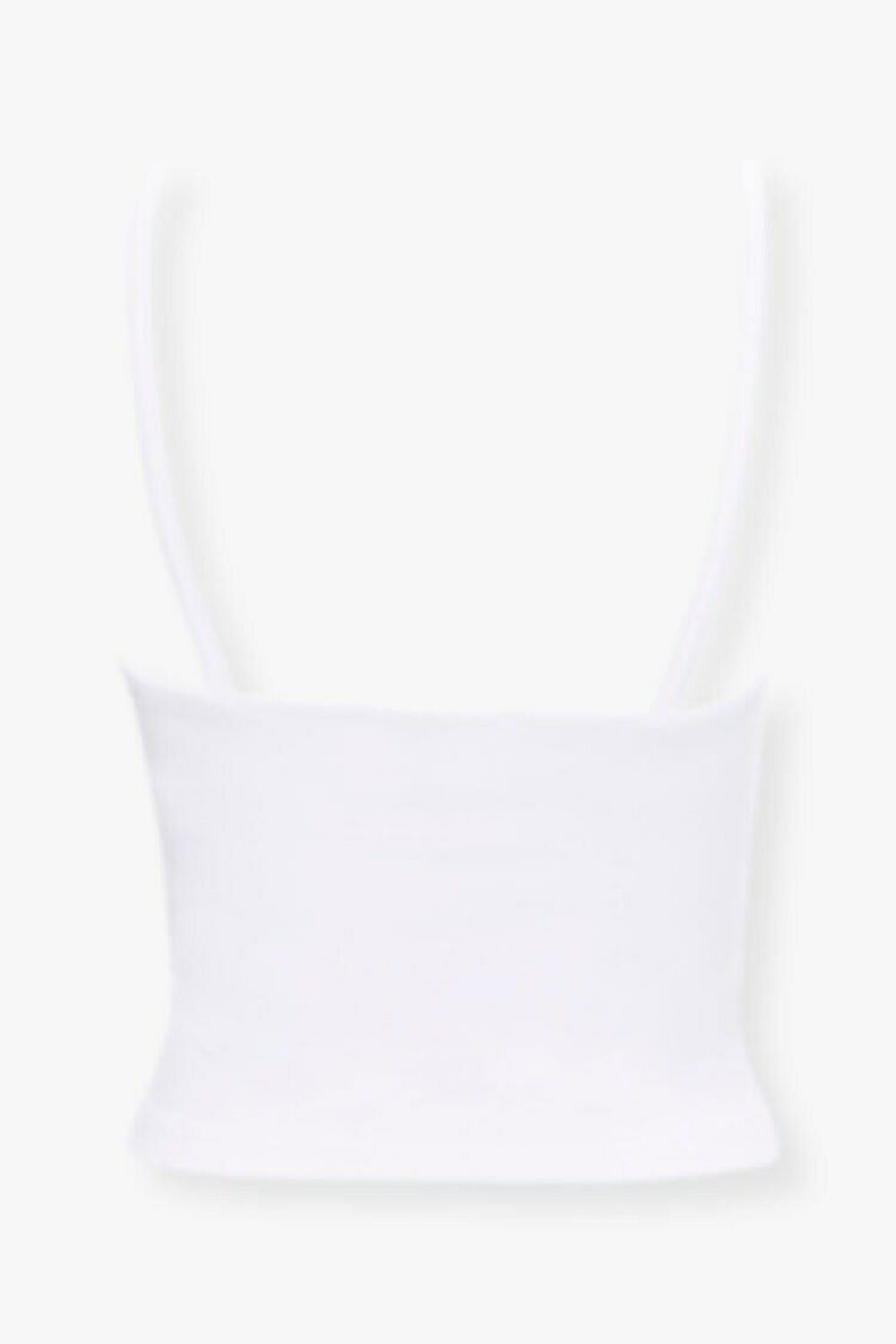 WHITE/CHARCOAL Basic Cami Set, image 3