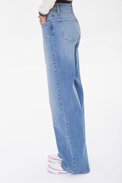 MEDIUM DENIM High-Rise Straight Jeans, image 3