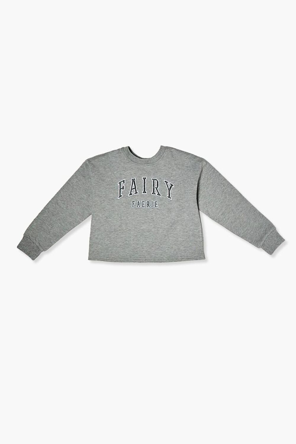 GREY/MULTI Girls Fairy Graphic Pullover (Kids), image 1