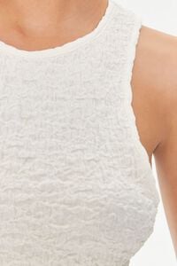 CREAM Crinkled Knit Tank Top, image 5