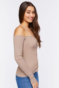 GOAT Sweater-Knit Open-Shoulder Top, image 2