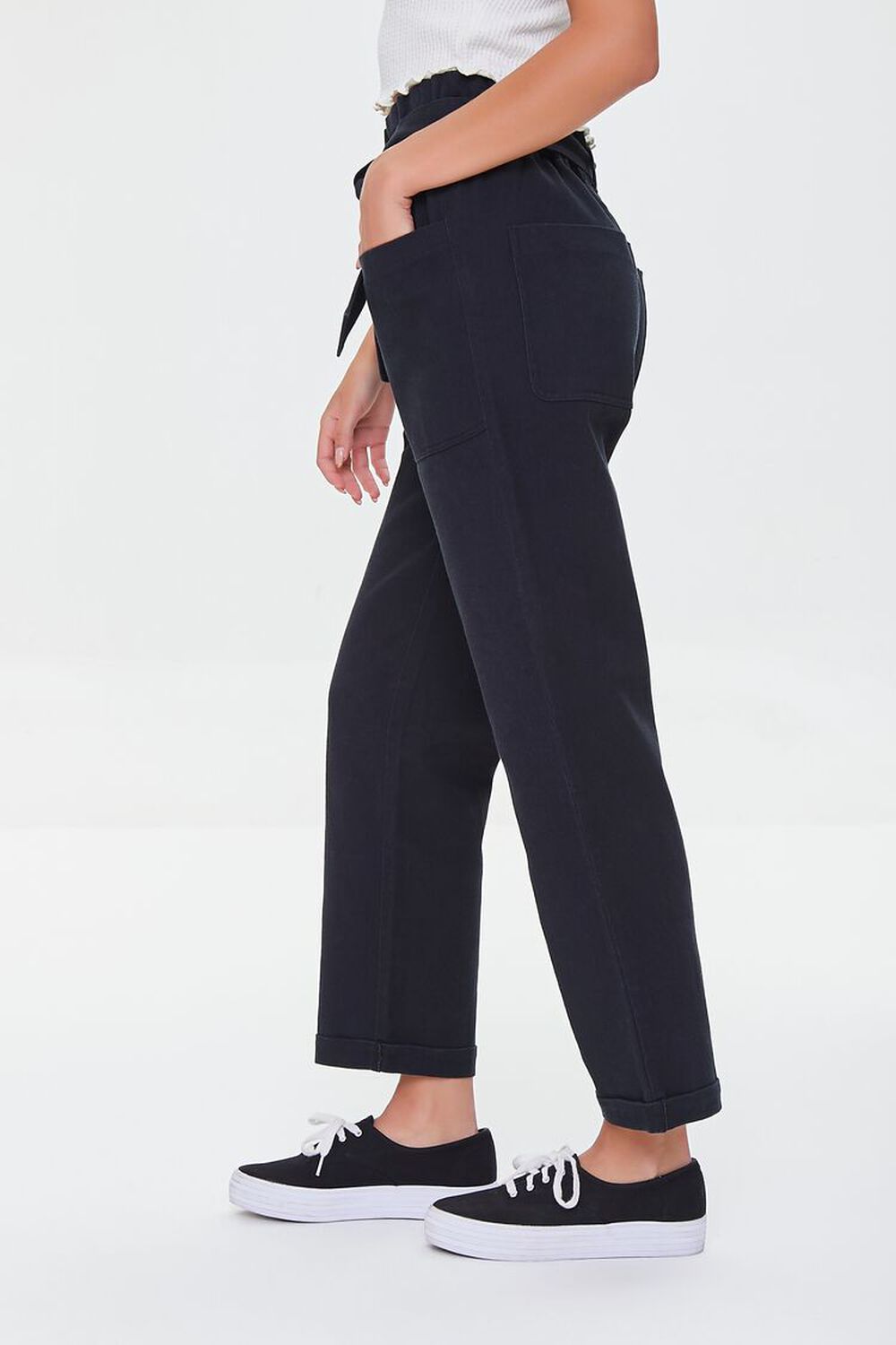 Paperbag Ankle Pants, image 3