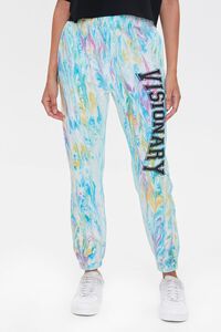 WHITE/MULTI Ashley Walker Visionary Graphic Joggers, image 2