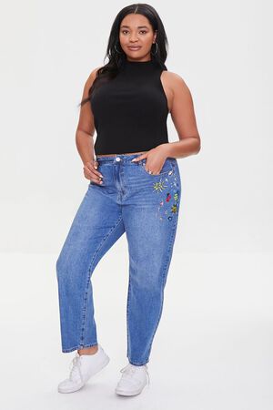 Women's Plus Size Jeans and Denim: Skinny More | Plus + Curve | Forever 21
