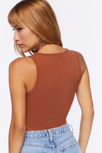 SIENNA Lace-Up Cropped Tank Top, image 3