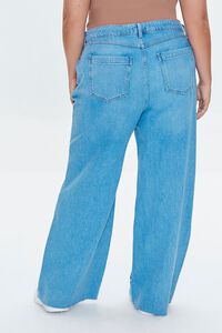 MEDIUM DENIM Plus Size Wide-Leg Jeans, image 4