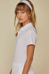WHITE Classic Polo Shirt, image 2