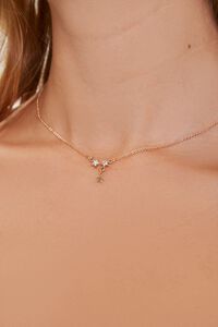 GOLD Star Charm Necklace, image 1