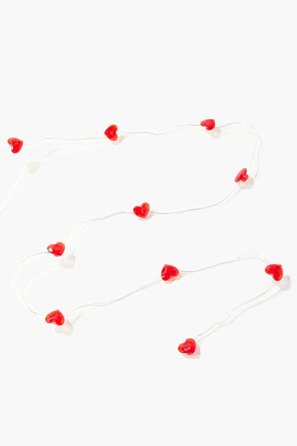 RED/MULTI Heart Twinkle String Lights, image 1