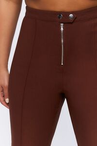 CHOCOLATE Plus Size High-Rise Flare Pants, image 5