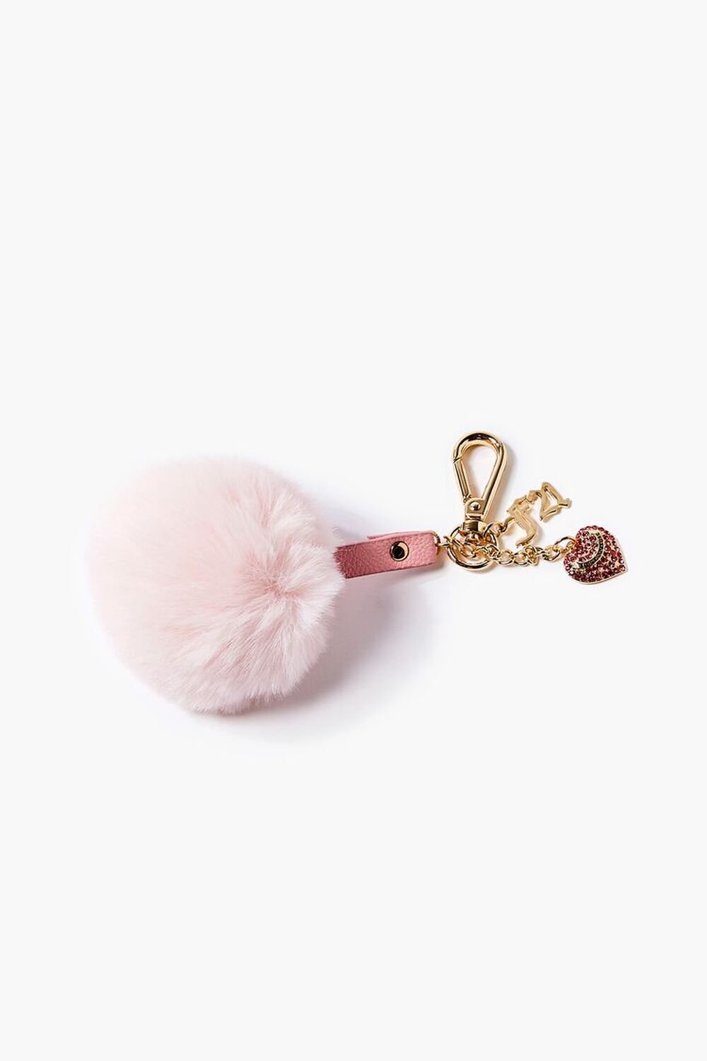 PINK Juicy Couture Pom Pom Keychain, image 1