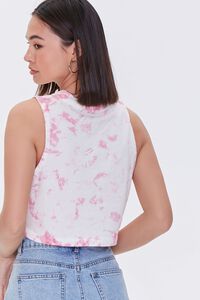 PINK/MULTI California Dolphin Graphic Crop Top, image 3