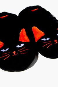 BLACK Black Cat House Slippers, image 4