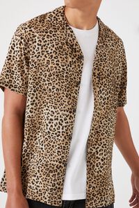 LIGHT BROWN/MULTI Leopard Print Shirt, image 5