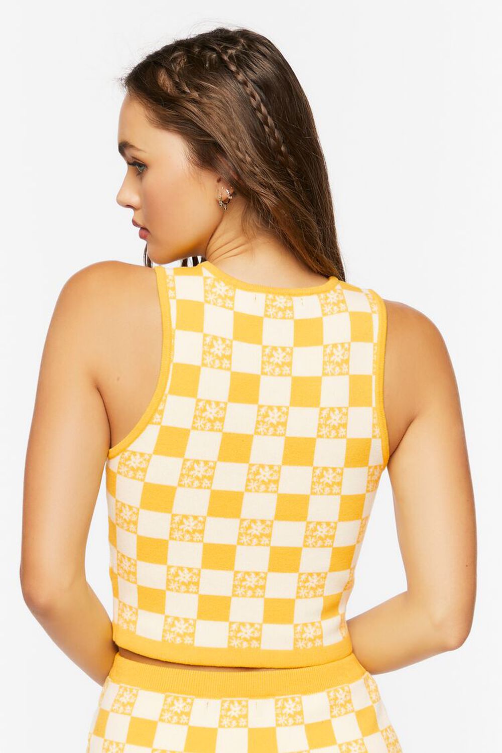 Checkered Sweater Vest, image 3