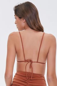 CHOCOLATE Tie-Back Cropped Cami, image 3