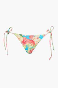 OASIS/MULTI Tropical Floral Print Bikini Bottoms, image 5