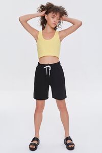 YELLOW Cropped Tank Top, image 4