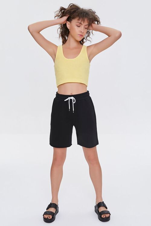 YELLOW Cropped Tank Top, image 4