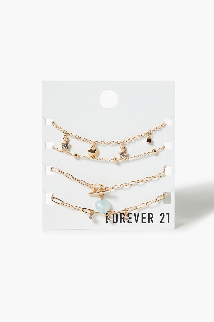 Forever 21 | Jewelry | Forever 2 Gold Textured Metal Bangle Bracelets Set  Of 12 | Poshmark