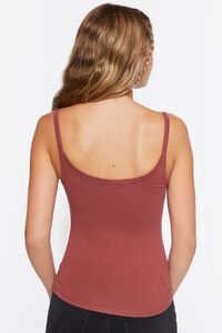 CURRANT Basic Organically Grown Cotton Thick-Strap Cami, image 3