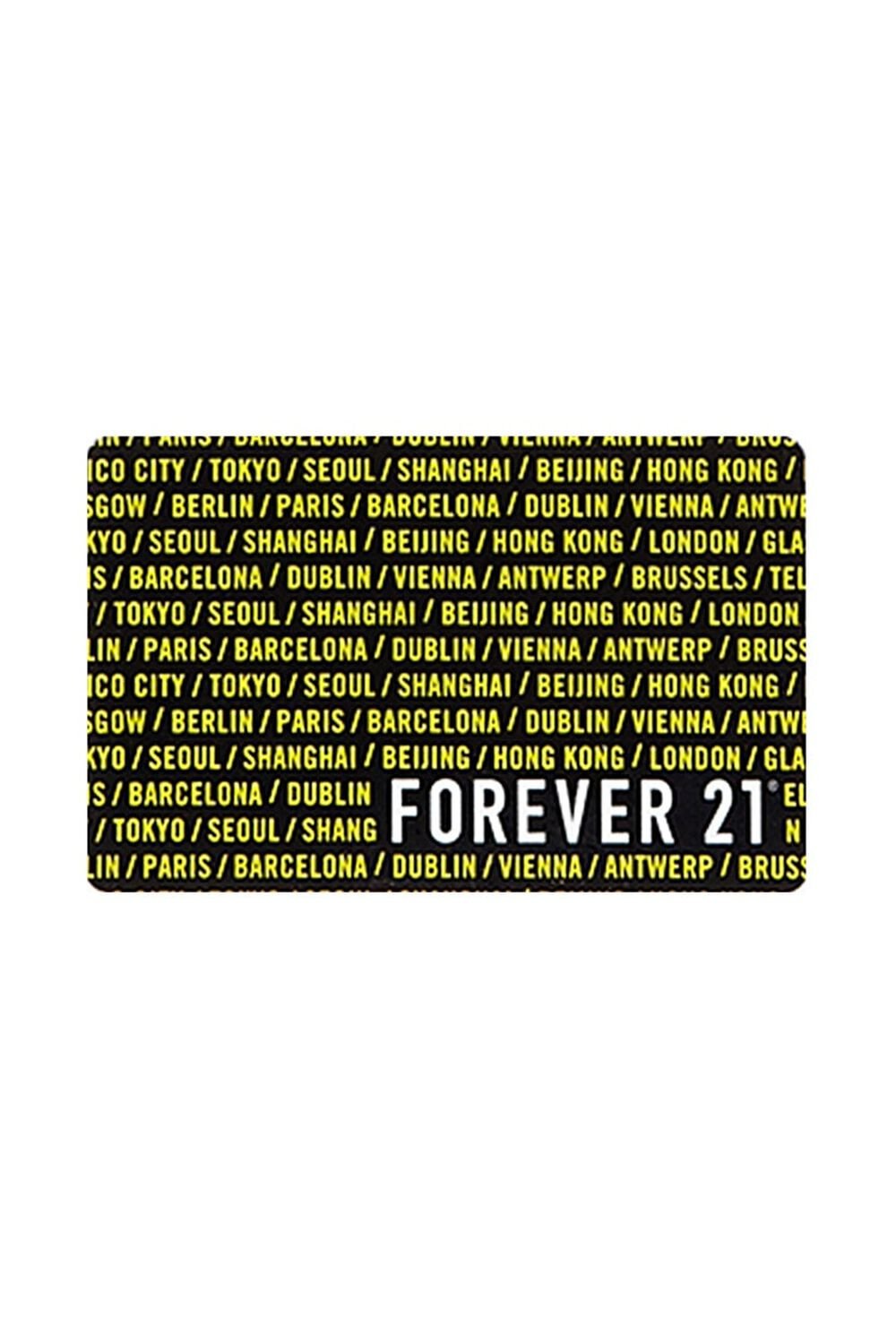 COUNTRIES/GLOSSY Forever 21 Gift Card, image 1