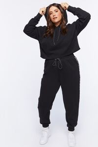 BLACK Plus Size Active Limited Edition Hoodie, image 4
