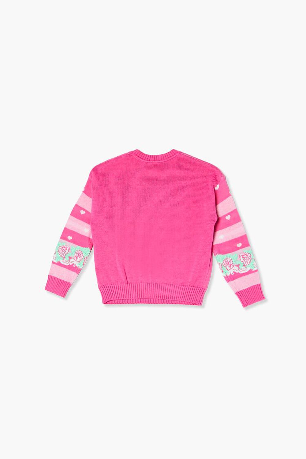 PINK/MULTI Girls Barbie Graphic Sweater (Kids), image 2