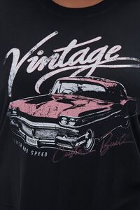 CHARCOAL/MULTI Plus Size Vintage Graphic Tee, image 5