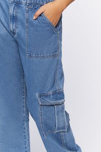 MEDIUM DENIM Cargo Ultra-Slouchy Jeans, image 5