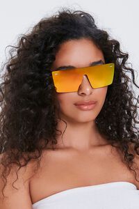 BLACK/MULTI Metallic Novelty Sunglasses, image 1