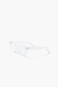 CLEAR/CLEAR Blue Light Reader Glasses, image 4