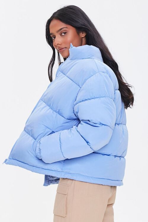 BLUE Quilted Puffer Jacket, image 3