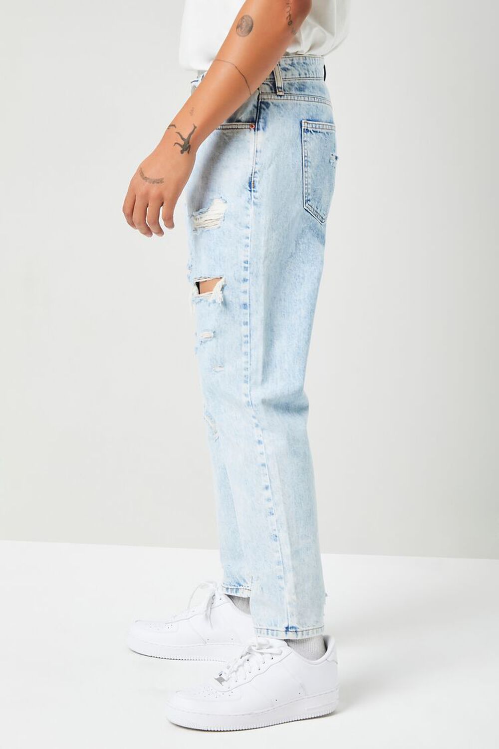 Distressed Slim-Fit Jeans, image 3