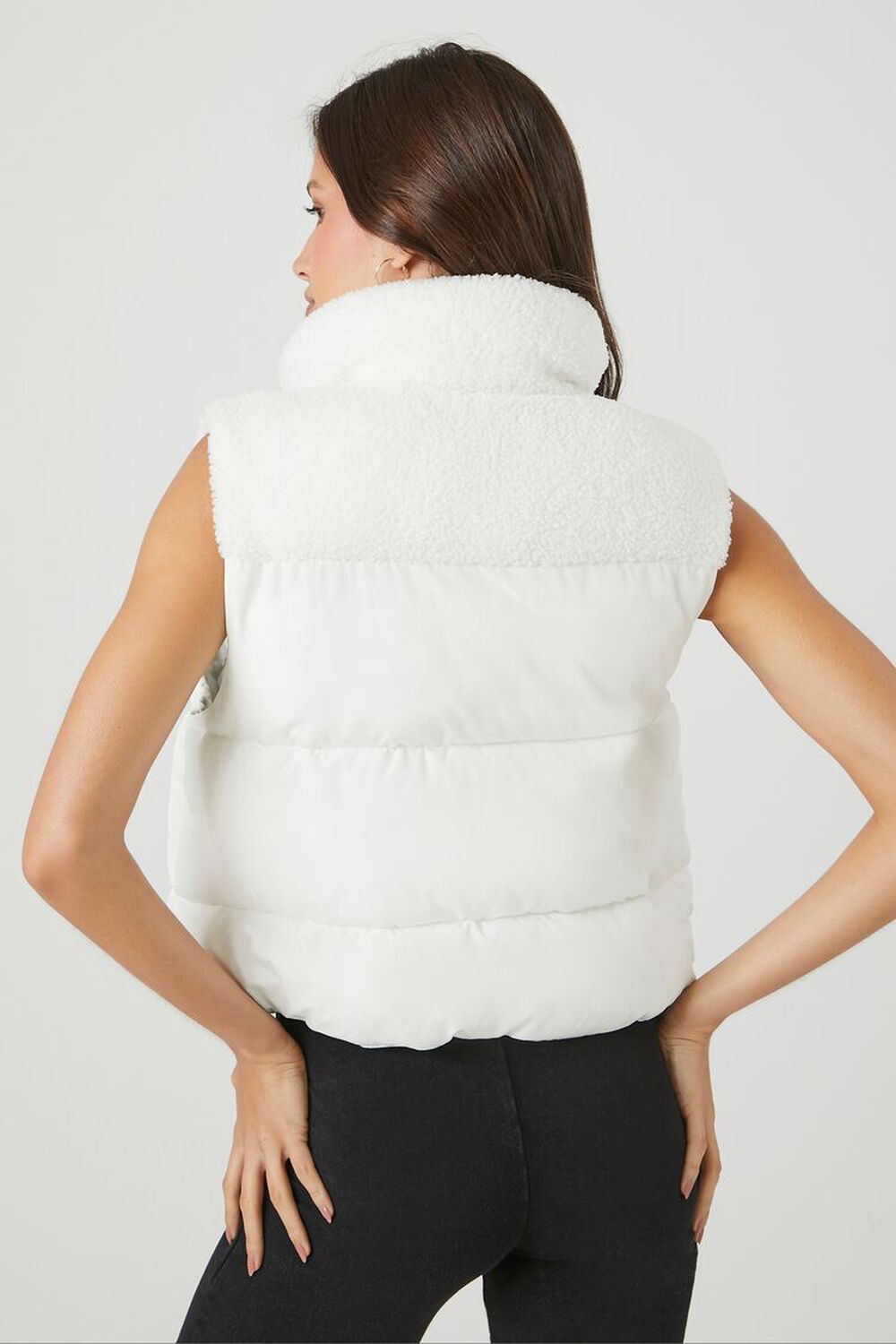 Forever 21 Women's Cropped Puffer Vest
