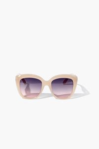 PINK/PLUM Round Frame Sunglasses, image 1