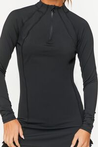 BLACK Active Half-Zip Pullover, image 5