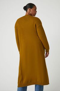 CIGAR Plus Size Longline Cardigan Sweater, image 4