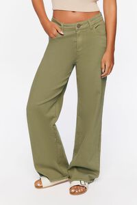 OLIVE High-Rise Wide-Leg Jeans, image 2