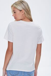 IVORY/MULTI Organically Grown Cotton Graphic Tee, image 3