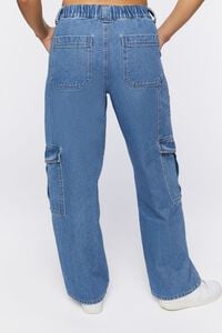 MEDIUM DENIM Cargo Ultra-Slouchy Jeans, image 4